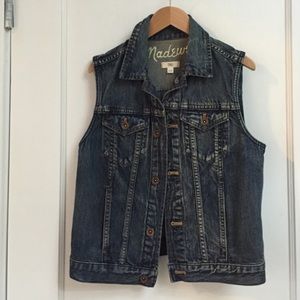 Madewell denim vest